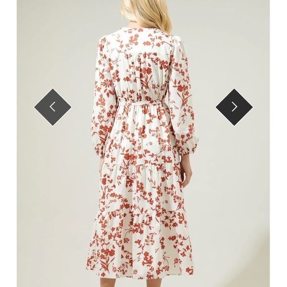 NWT Sugarlips Garnet midi dress - Picture 2 of 16